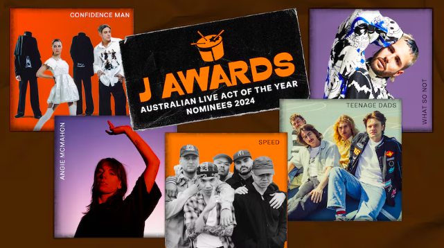 Give it up for your 2024 J Award Australian Live Act of the Year winner! – triple j